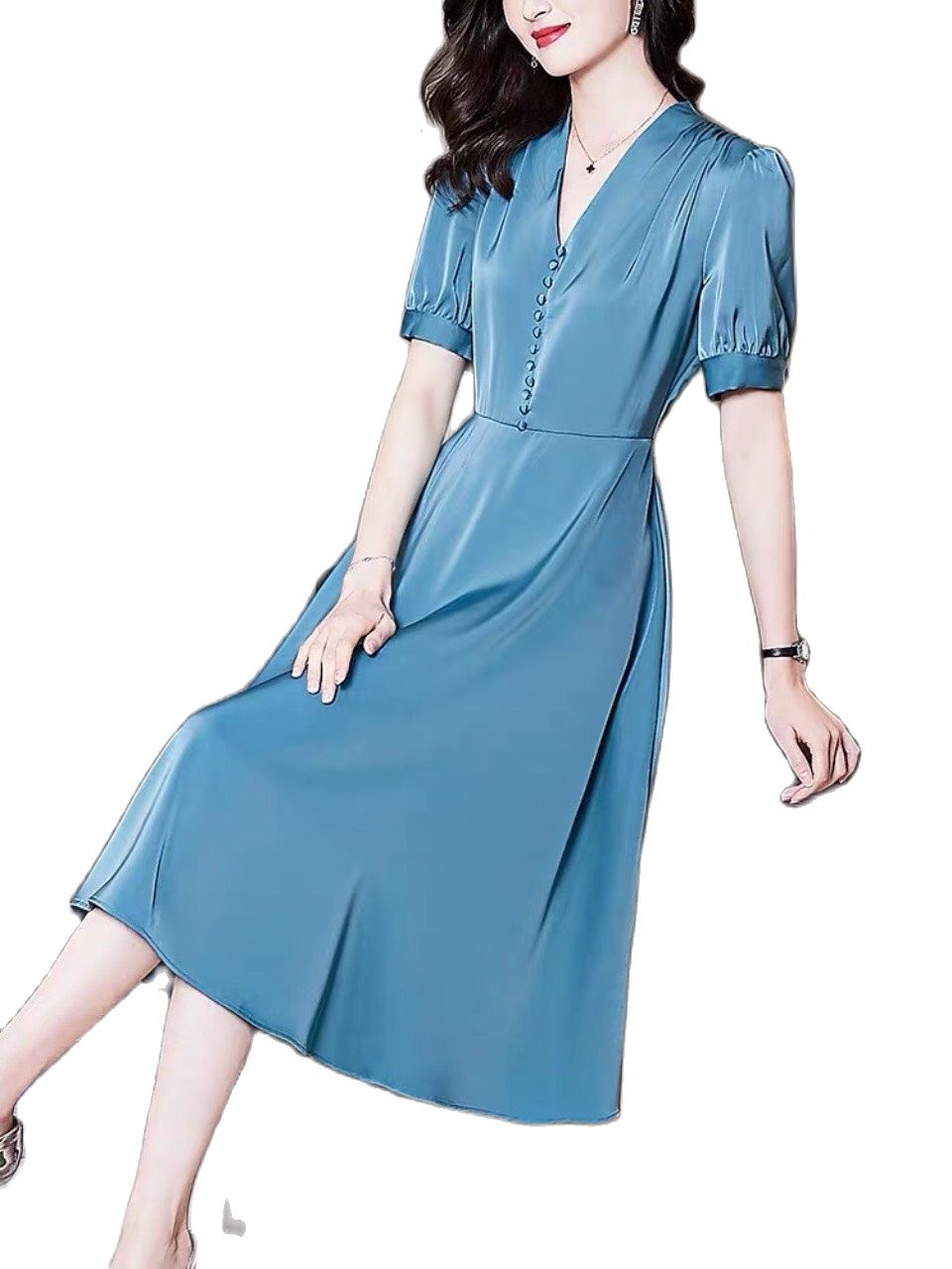 ĐẦM LỤA CAO CẤP - NG0010