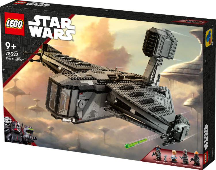 [ĐỘC QUYỀN LAZADA] LEGO Star Wars Đồ Chơi Lắp Ráp 75323 Phi Thuyền Justifier (1022 chi tiết)