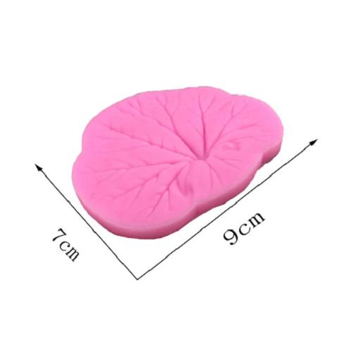 Khuôn silicon 4d mẫu lá sen
