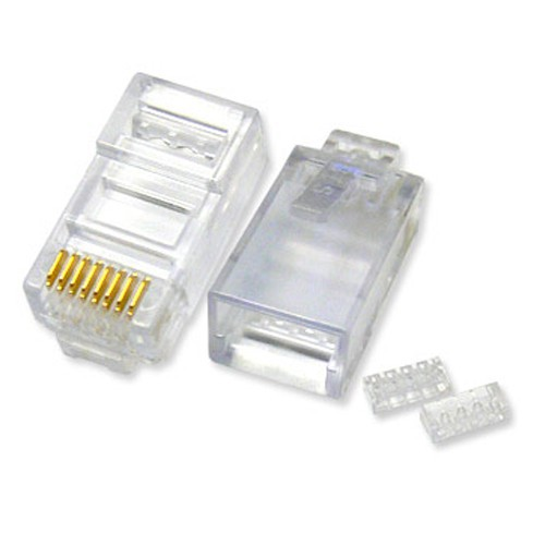 Đầu bấm mạng rj45 túi 100 hạt mạng - hàng chính hãng