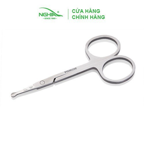 Kéo cắt lông mũi KM-604 Kềm Nghĩa chính hãng