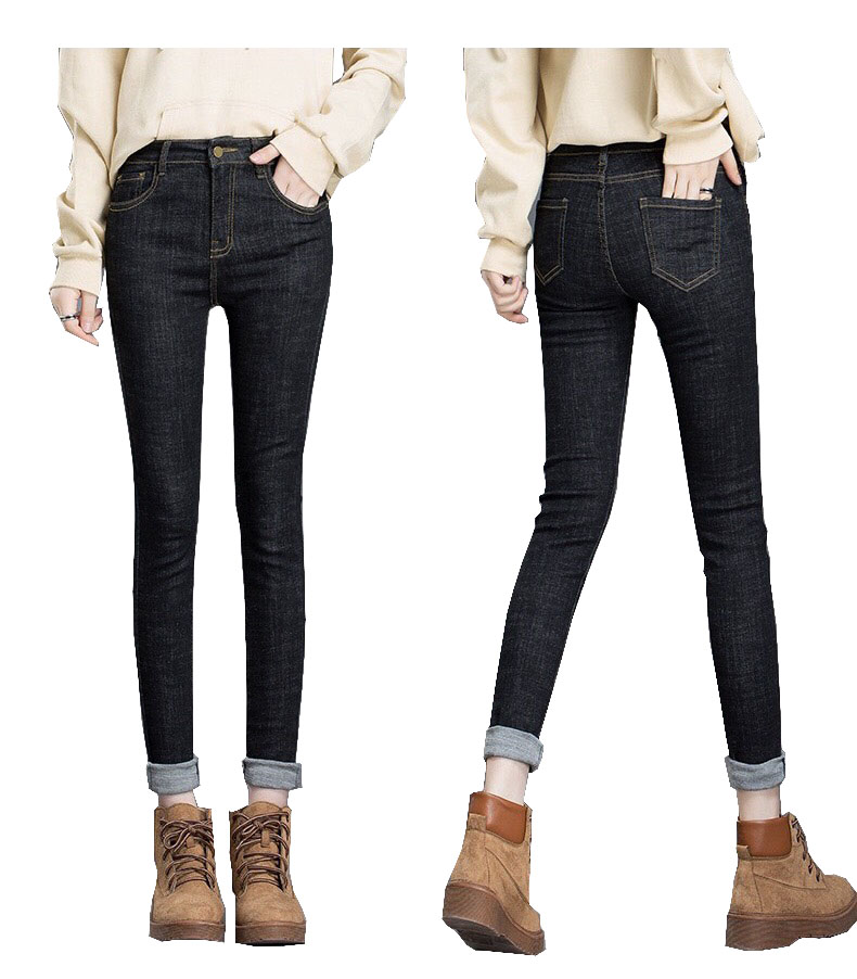 [HCM]QUẦN JEAN MUỐI TIÊU 9 TẤC SIÊU CO DÃN BIG SIZE - MoliJeans