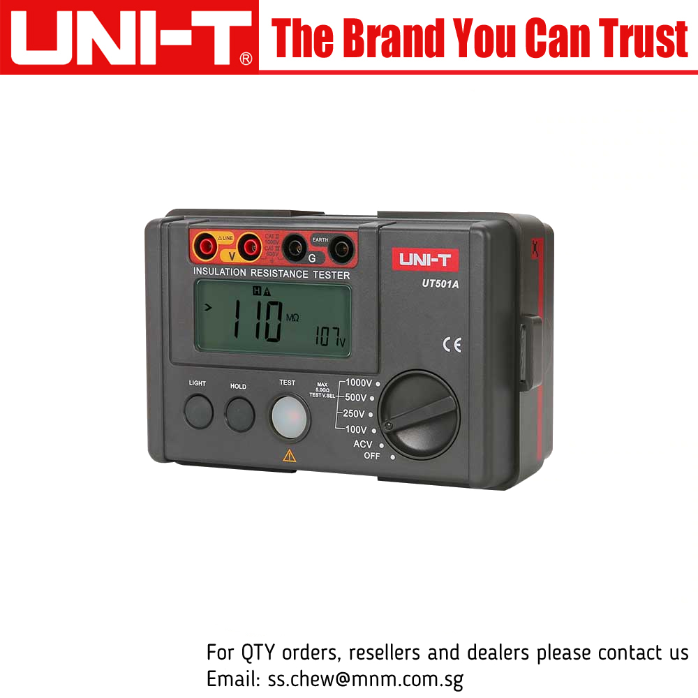 [HCM]UNI-T UT501A Insulation Resistance Tester