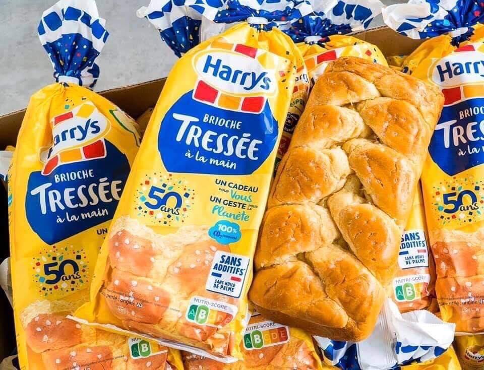 [HCM]Bánh mì hoa cúc Harrys Pháp 500g mẫu mới