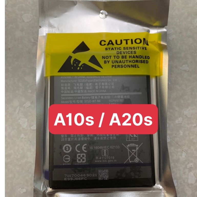 Pin thay thế cho Samsung Galaxy A10s, Samsung Galaxy A20s,Dung Lượng 4000mAh