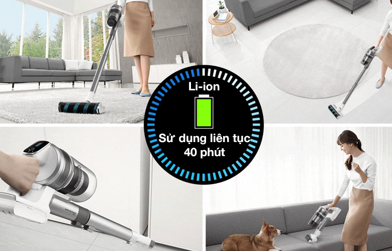 Máy hút bụi không dây Samsung Jet 90E multi (VS15R8544S1)