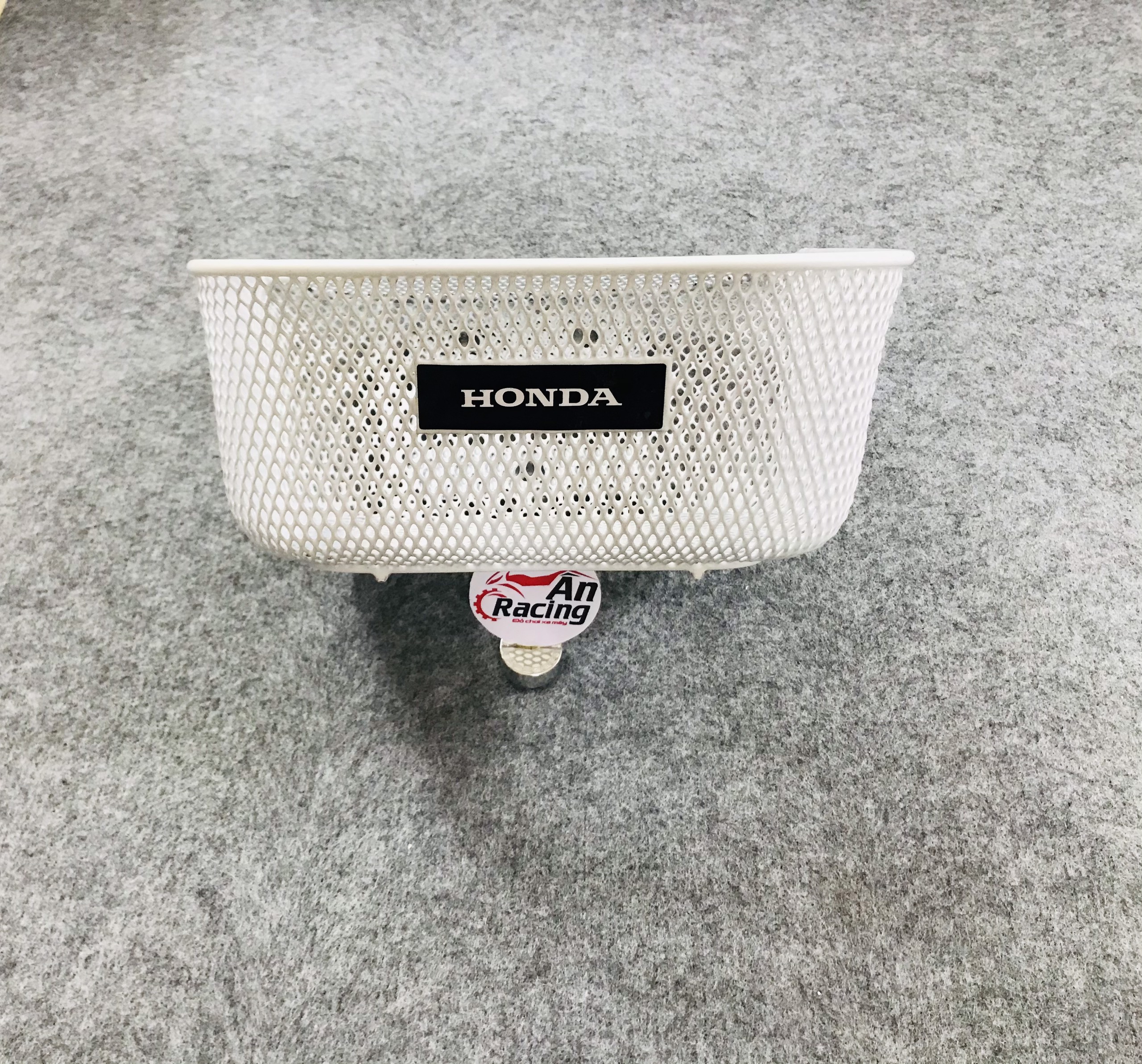 Rỗ xe wave thái trắng gắn wave lớn
