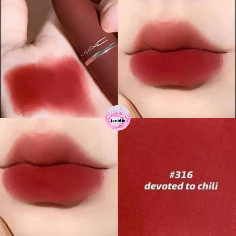 Son Mac Bản Giới Hạn 316 Devoted To Chili – Đỏ Gạch (Power Kiss Limited Editon)