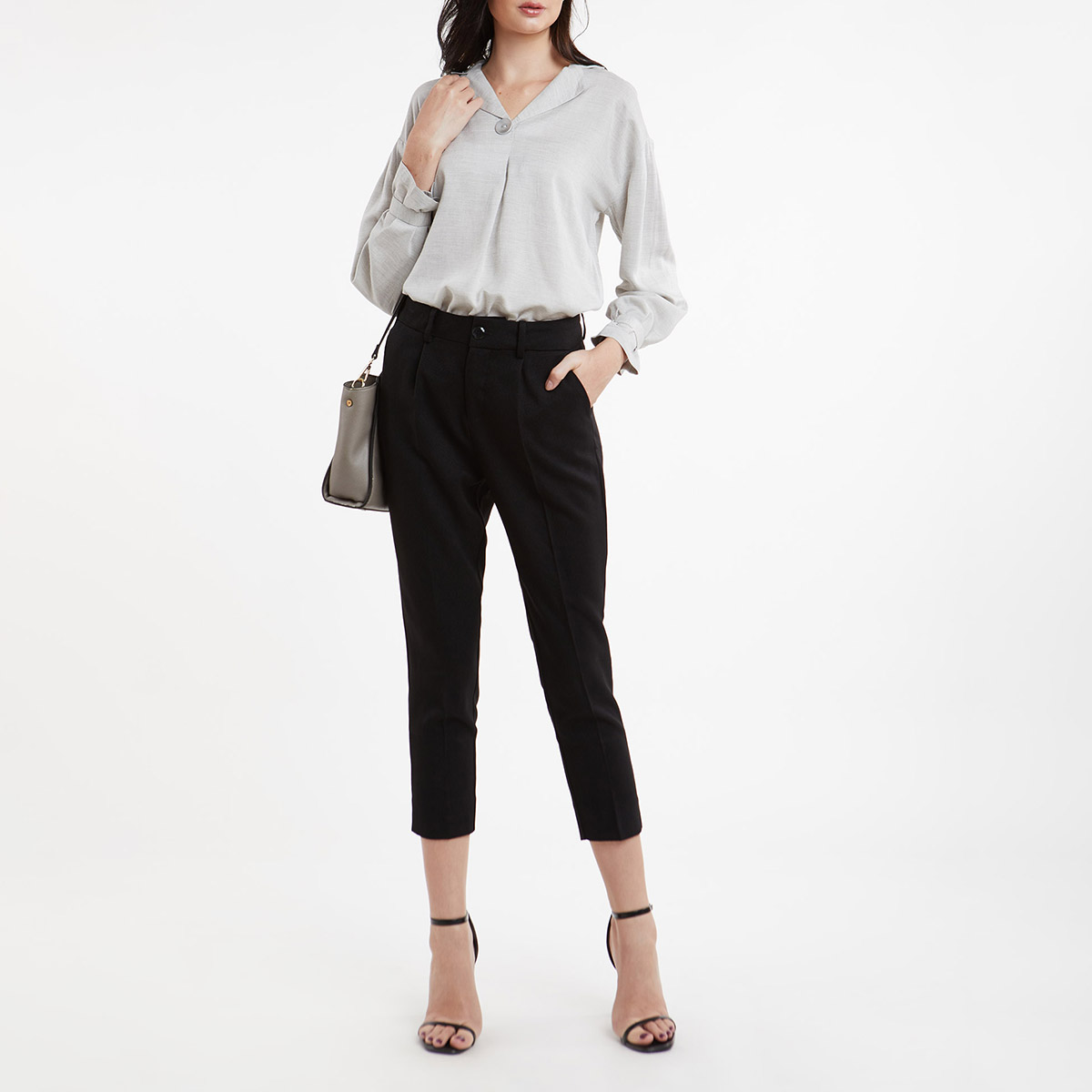 N&M Áo sơ mi công sở Nữ tay dài 1912027