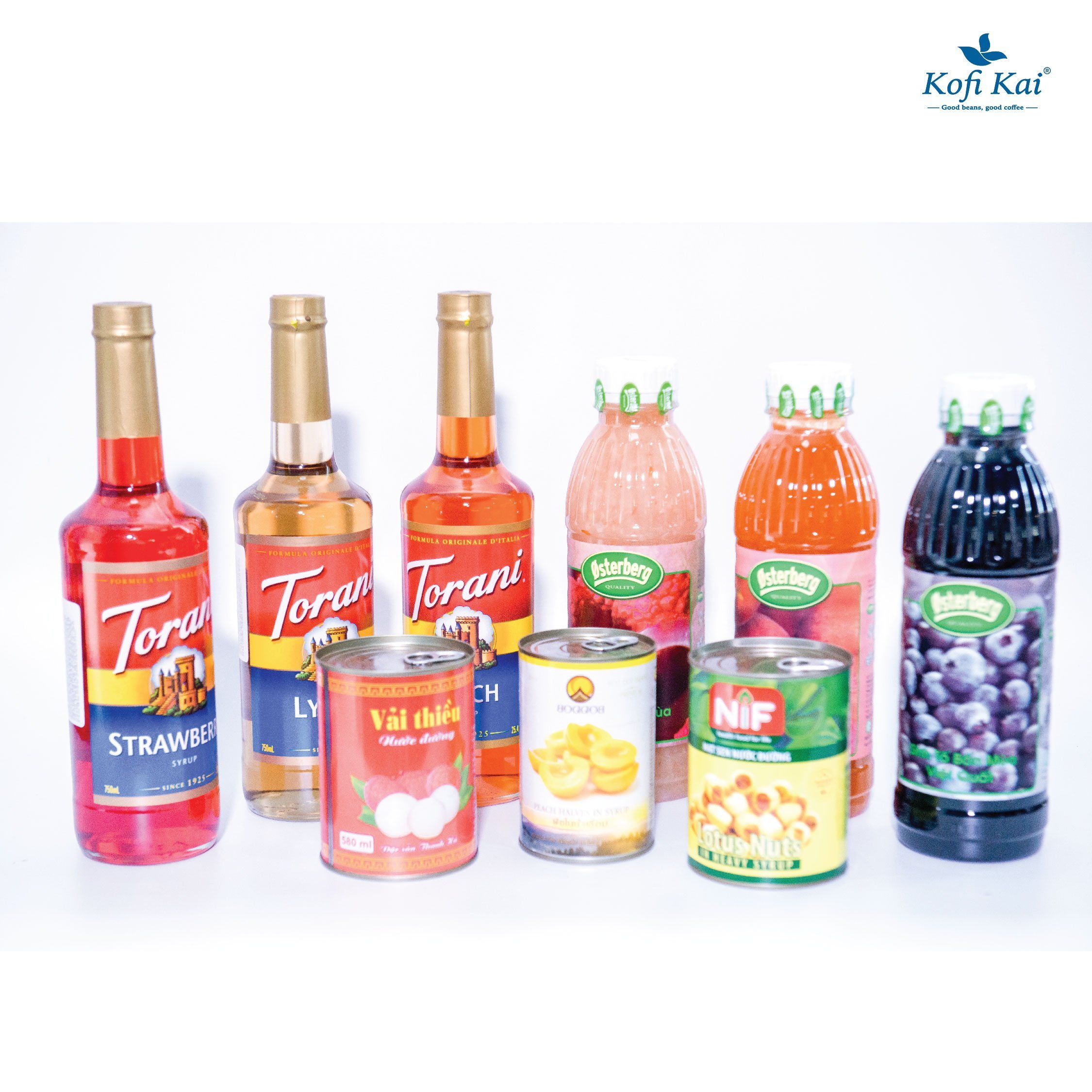 [HCM]Syrup Torani Đào Kofi Kai 750ml