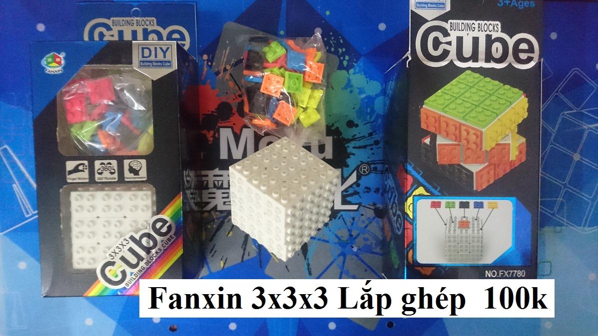 Rubik 3x3x3 Fanxin Lắp ghép