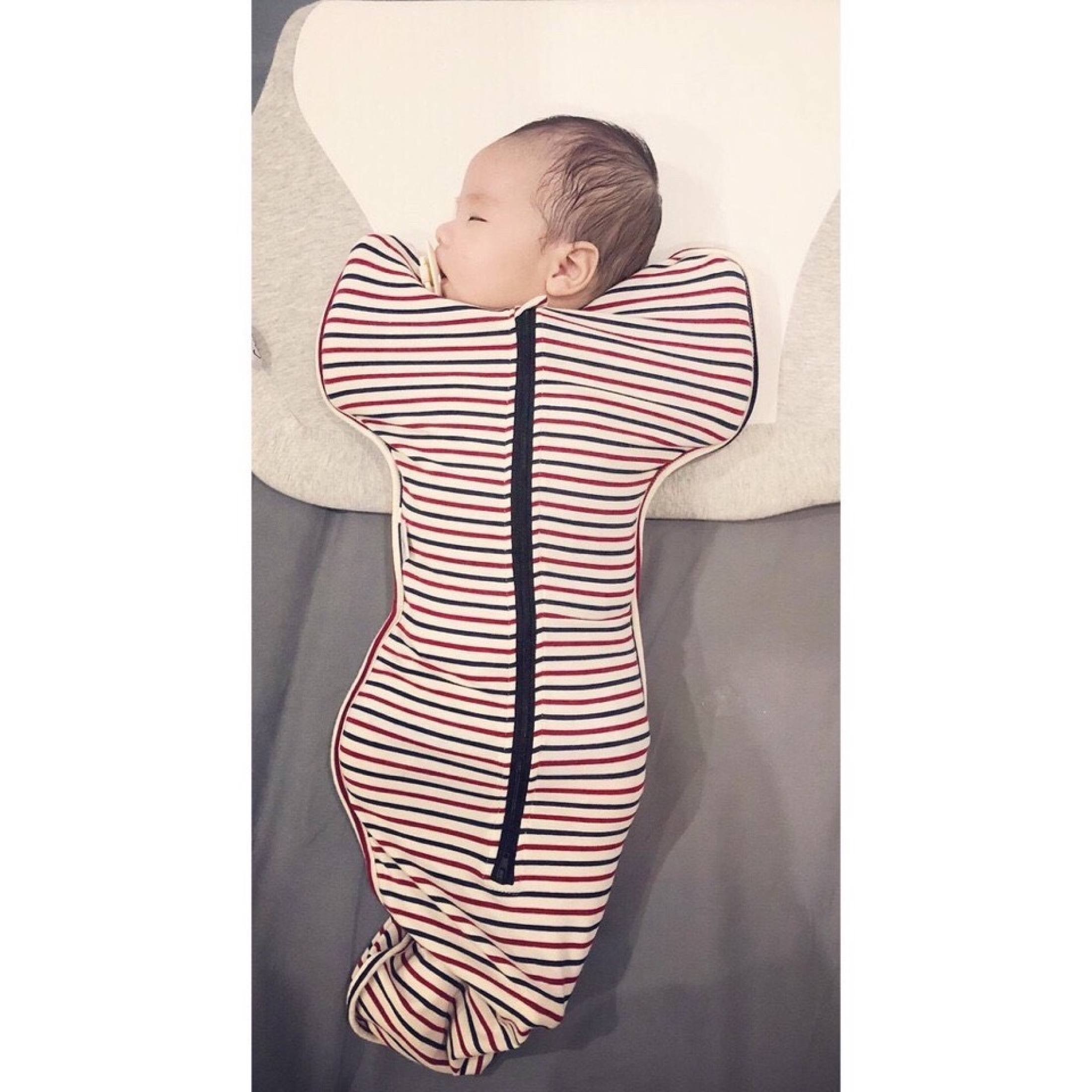 [HCM]Ủ kén ngủ kéo khóa cotton cho bé