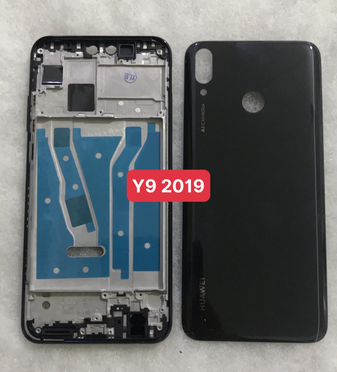 Bộ vỏ Huawei Y9 2019 (bộ gồm lưng, sườn ,phím bấm)