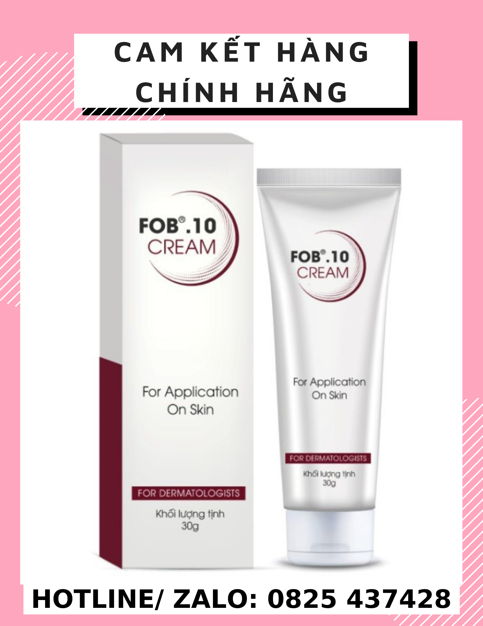 Kem bôi da FOB 10 Cream 30g