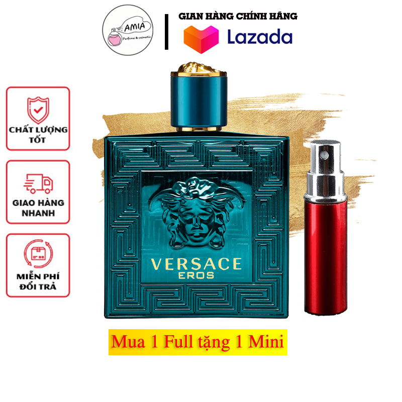 [Mẫu thử 10ml] Nước Hoa Versace Eros For Men