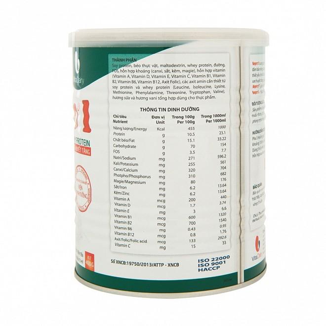 Sữa bột dinh dưỡng Nepro 1 400g (cho người bệnh thận, Chạy thận)