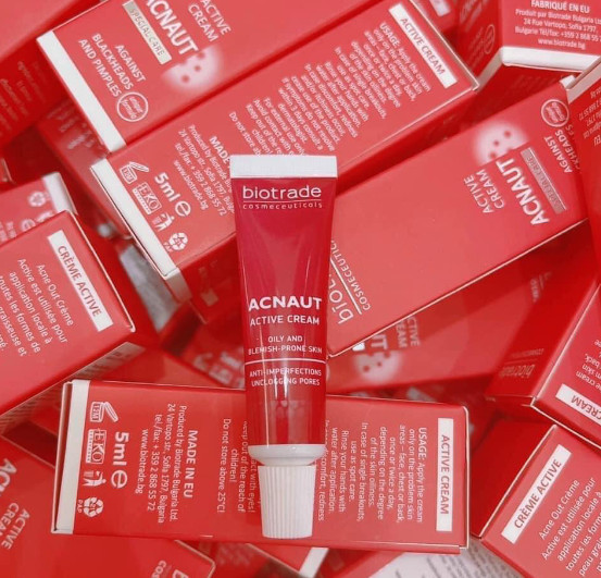 KEM GIẢM MỤN HOẠT TÍNH BIOTRADE ACNAUT ACTIVE CREAM 15ml