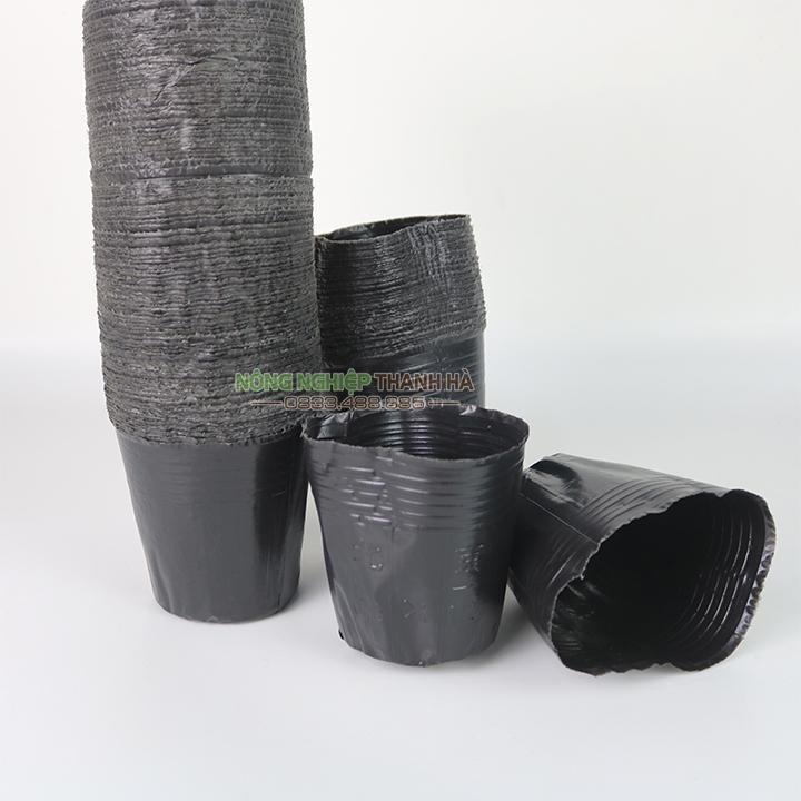 1 kg Chậu nhựa mềm ươm cây kích thước 13x12