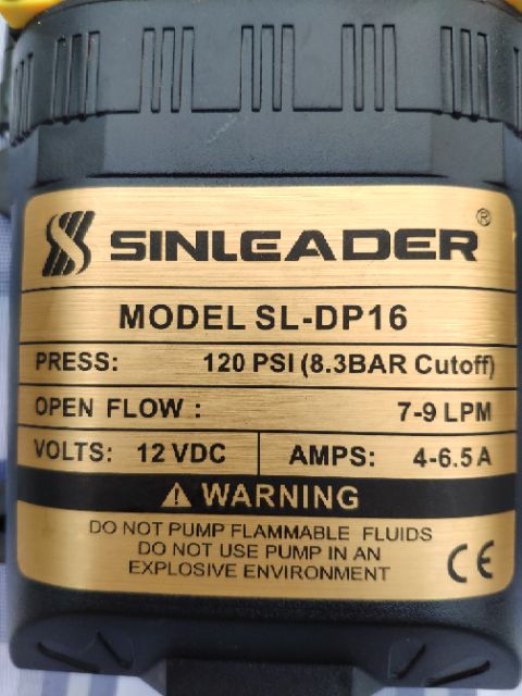 Máy bơm đôi cao áp 12V SINLEADER