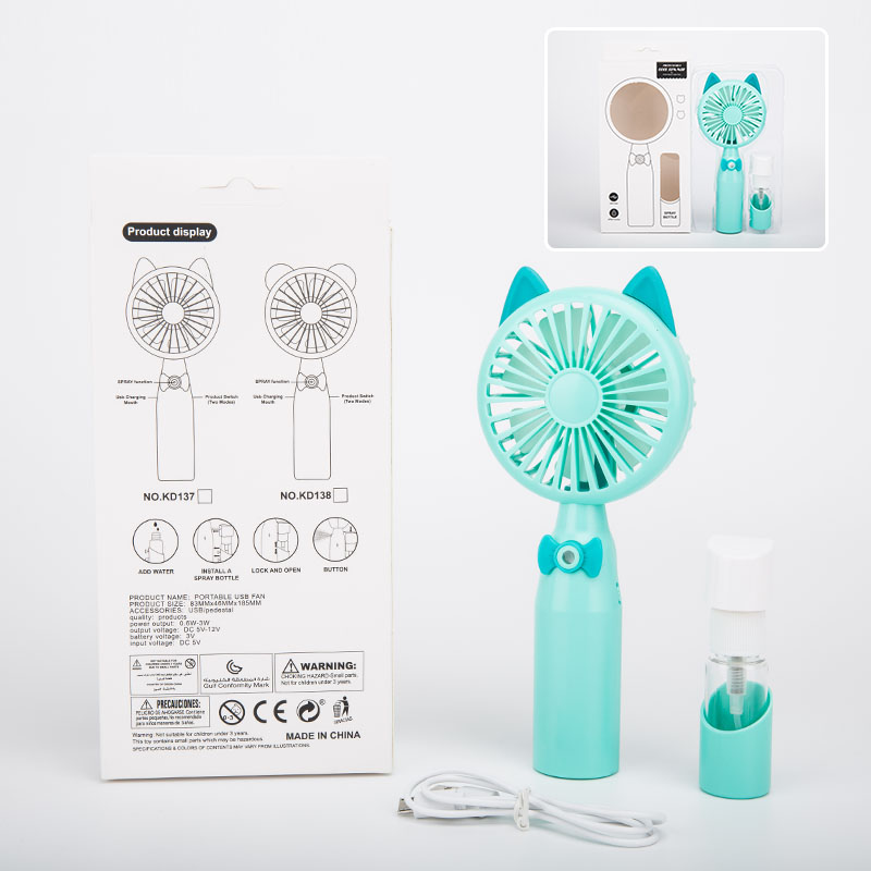 Quạt Phun Sương mini Cầm Tay Kute