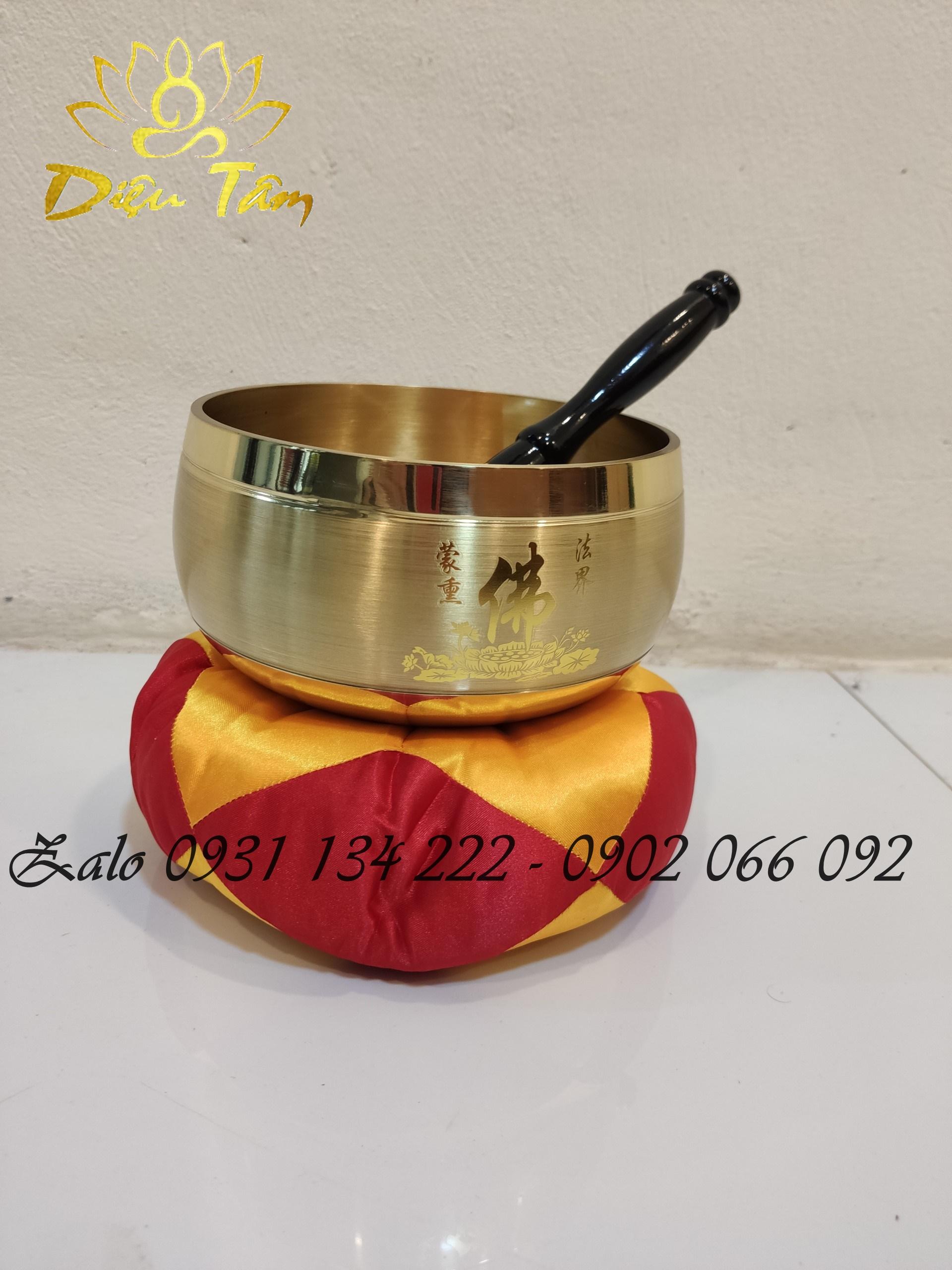 Chuông đồng , chiêng đồng Đài loan tụng kinh niệm phật