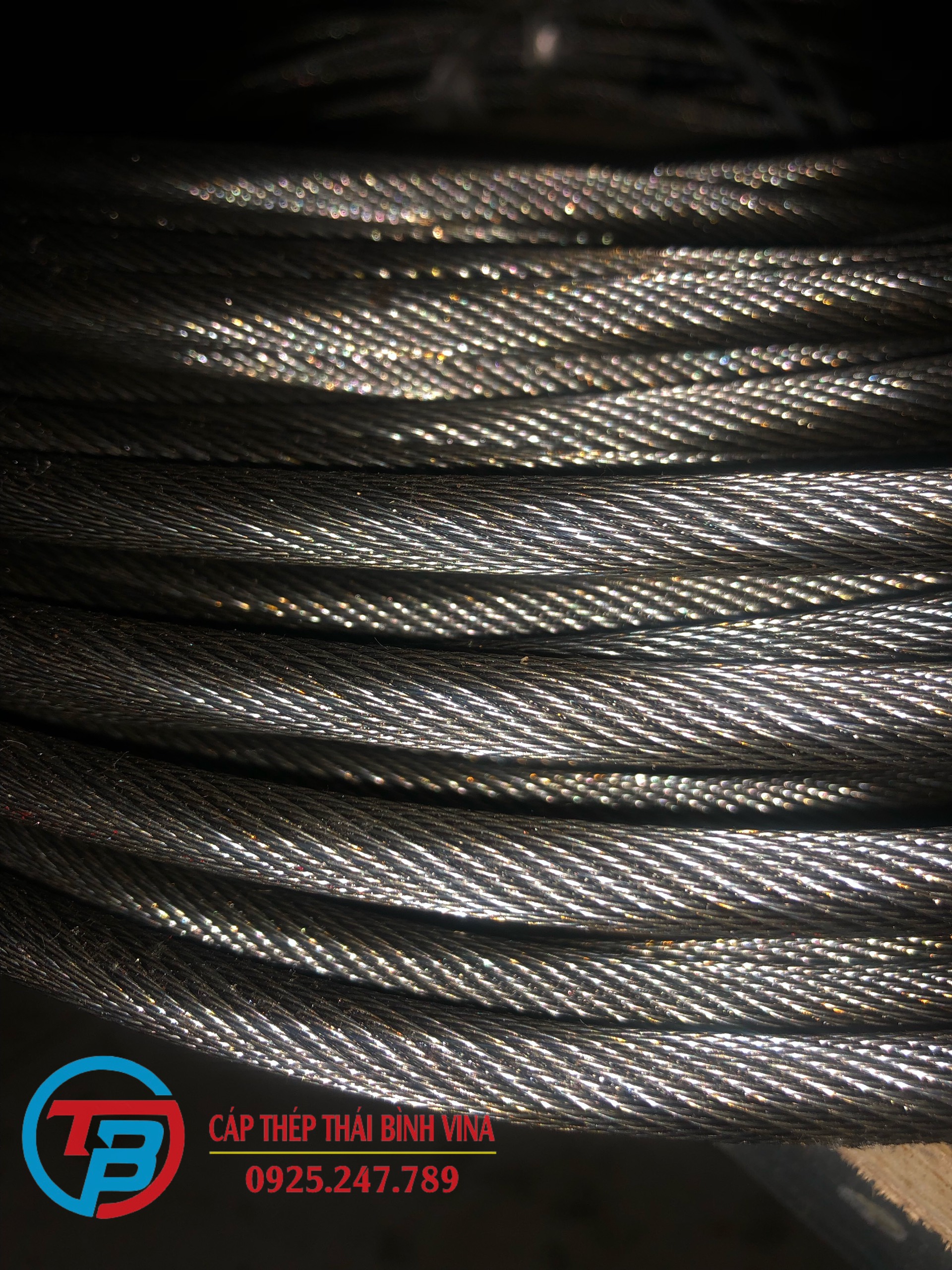 dây cáp cẩu chống xoắn hàn quốc phi 10 giá sỉ