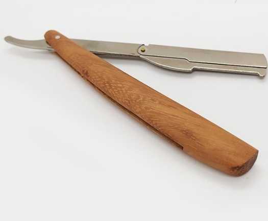 Dạo cạo lông mặt cán gỗ