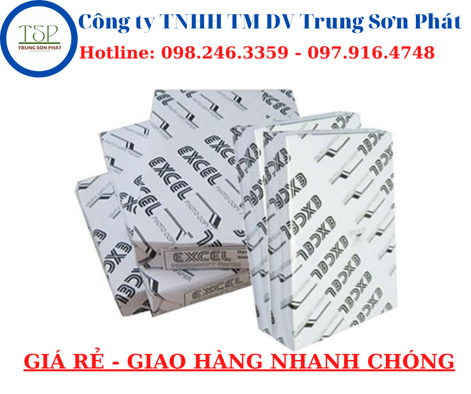 Thùng Giấy In Excel A4/A5 ( 70gsm ) ( 500 tờ/ream )