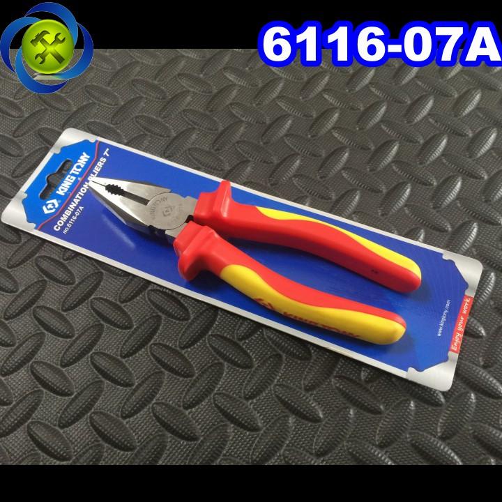 [HCM]Kềm điện Kingtony 6116-07A 1000V 7 inch