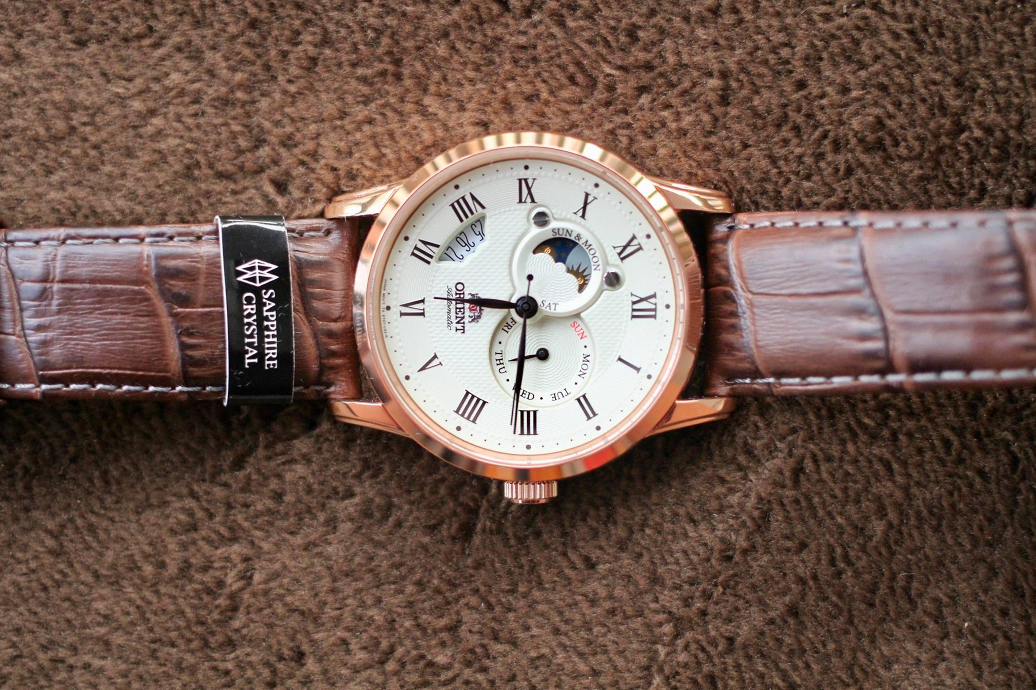 Đồng hồ Orient Sun and Moon gen 2 SET0T001W0