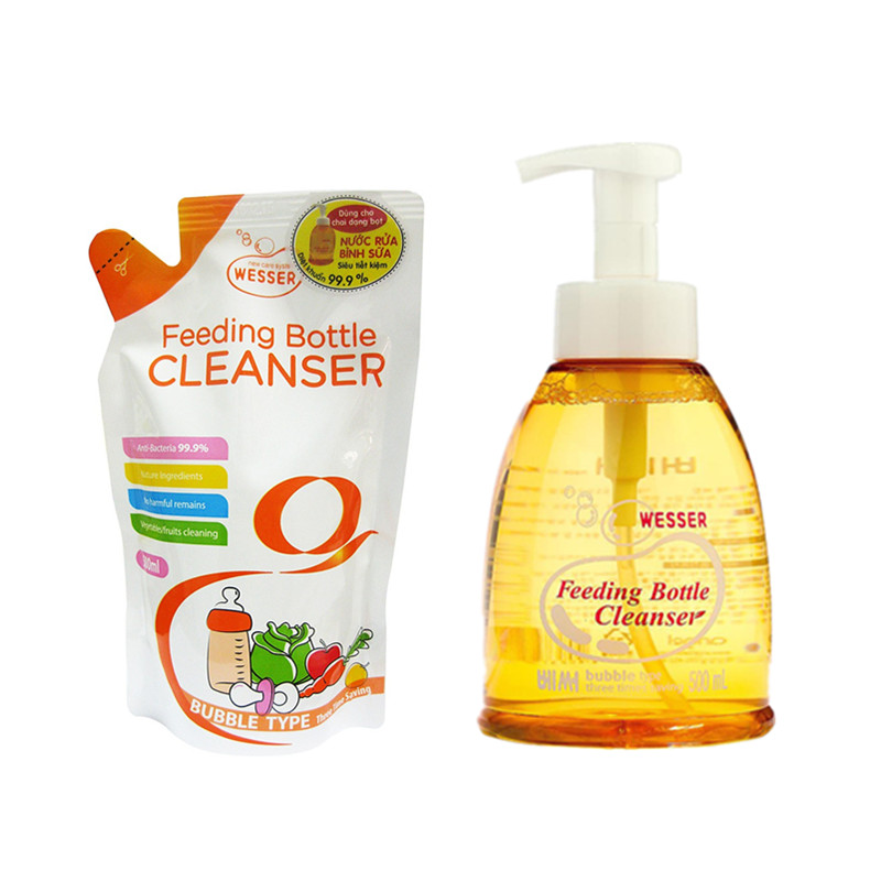 Nước rửa bình sữa Wesser 500ml