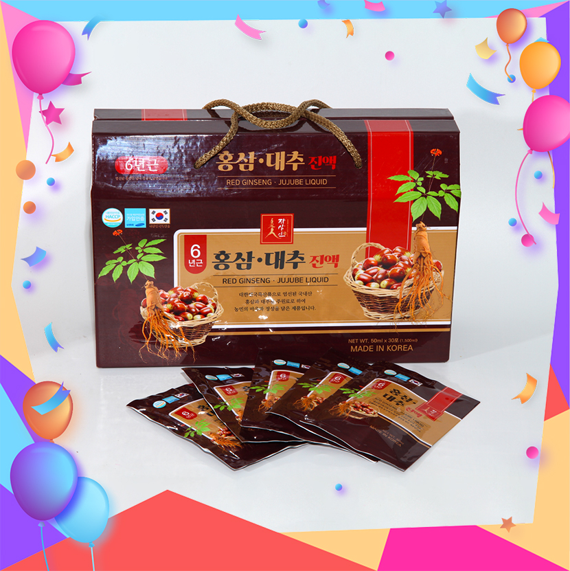 Nước Hồng Sâm Táo Đỏ