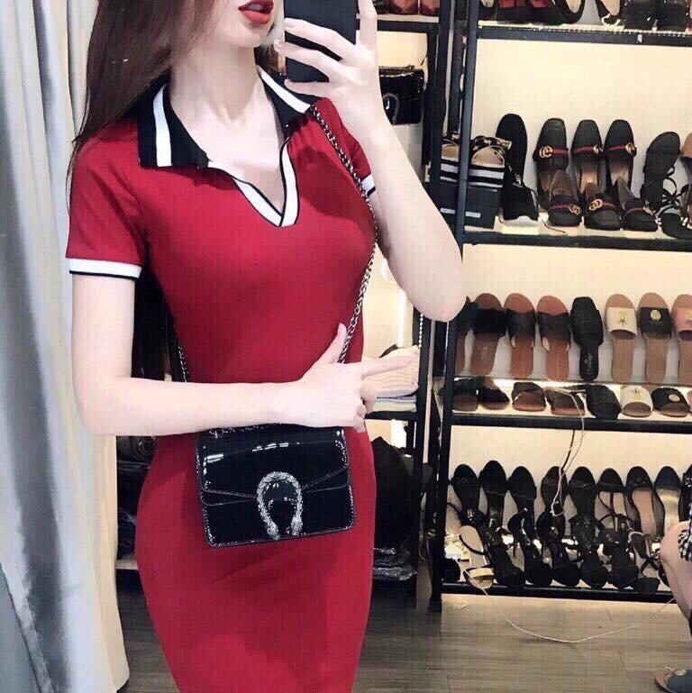 [HCM]Đầm body tôn dáng đẹp phái nữ