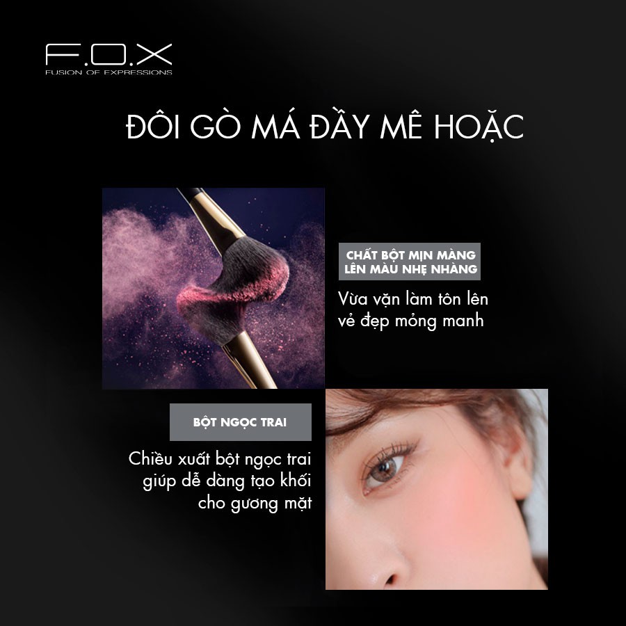 Phấn Má Hồng FOX Stunning Blush Tạo Khối 7g
