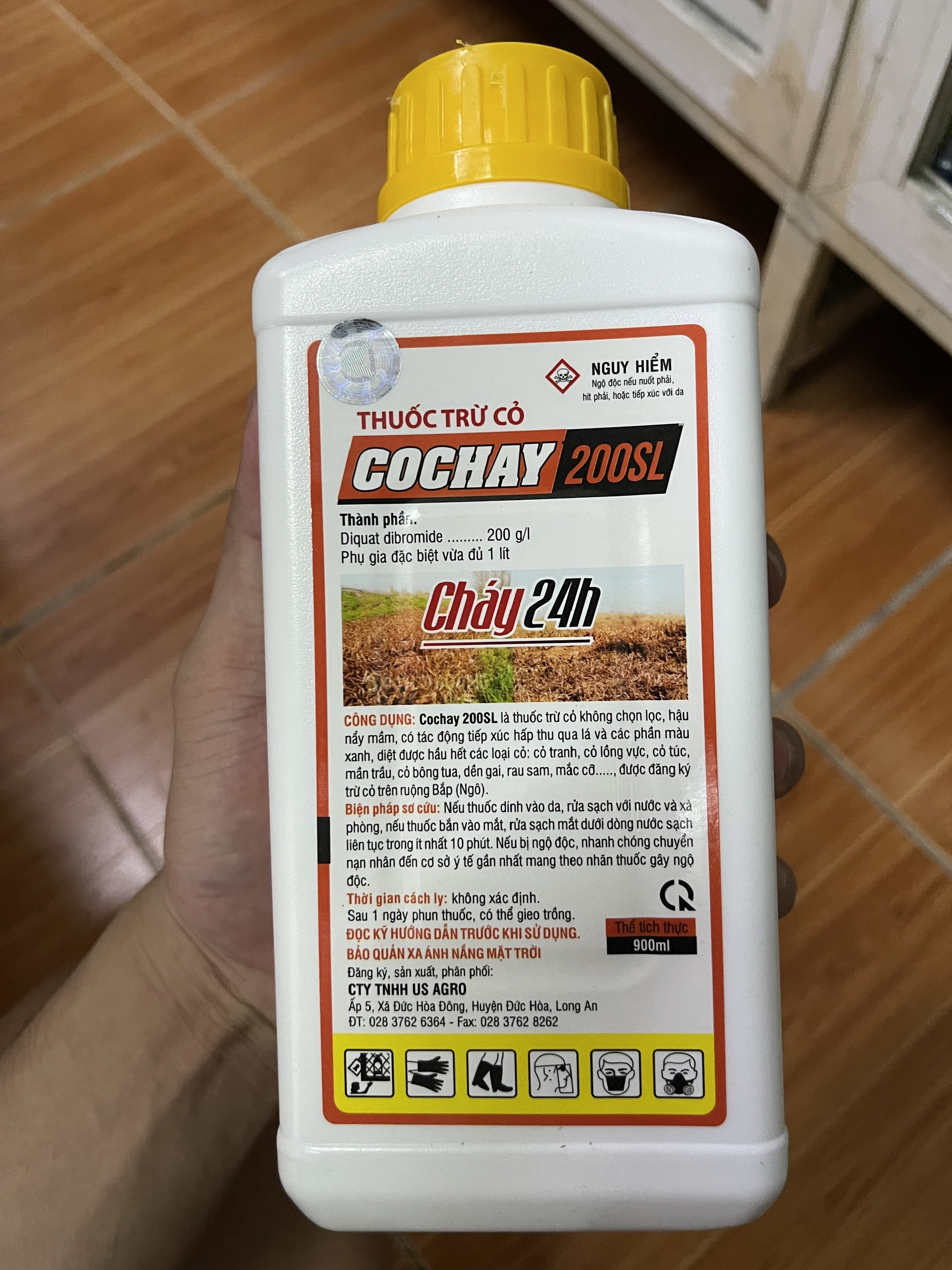 Thuốc cỏ cháy 200sl 1 lít
