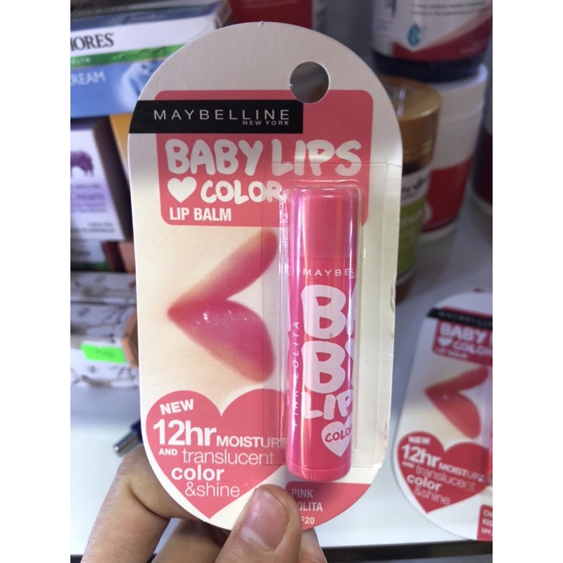 Son Dưỡng màu Maybelline Baby Lips [chuẩn Úc đủ Bill]