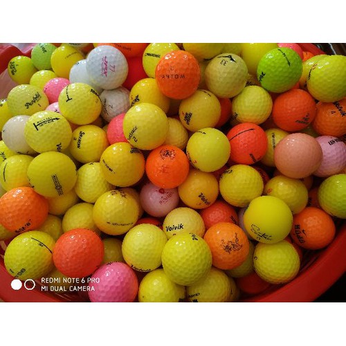 Combo 10 trái bóng màu - Golf golf