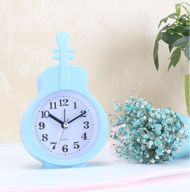 Đồng desktop clock shape vase water, guitar, Bicycle (nhiều màu)-[alarm clock, clock students, desktop clock cute, đồng watches, clock timer Dong Ho covered Thuc]