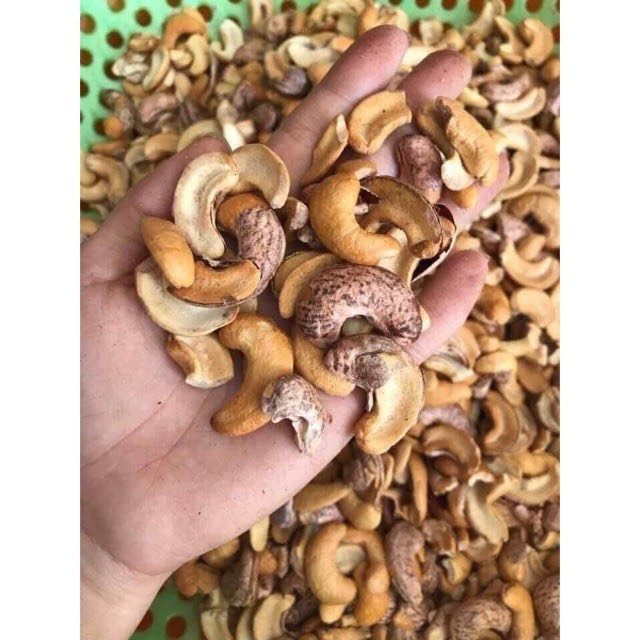 500gram Hạt Điều rang muối vỡ đôi (loại A)