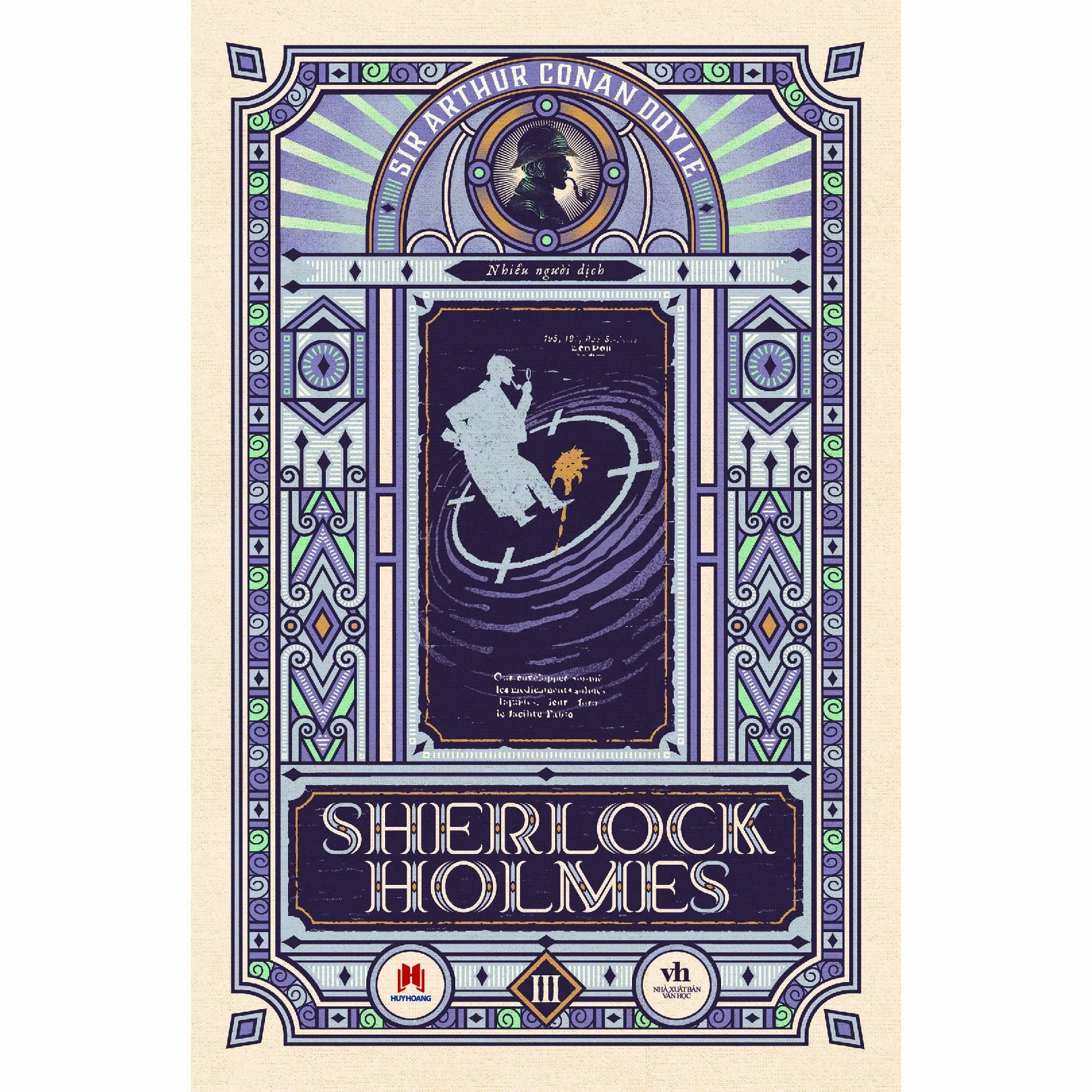Sách - Sherlock Holmes toàn tập - Trọn bộ 3 tập tái bản 2023 Huy Hoàng