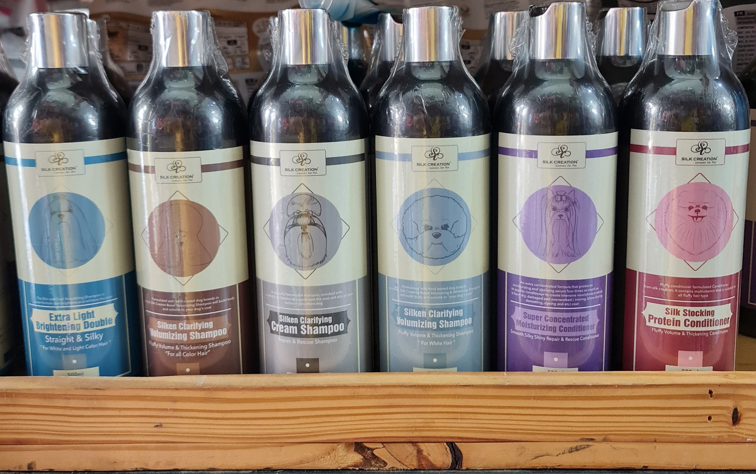 [HCM]SILK CREATION DẦU GỘI CAO CẤP CHO CHÓ MÈO 500ML