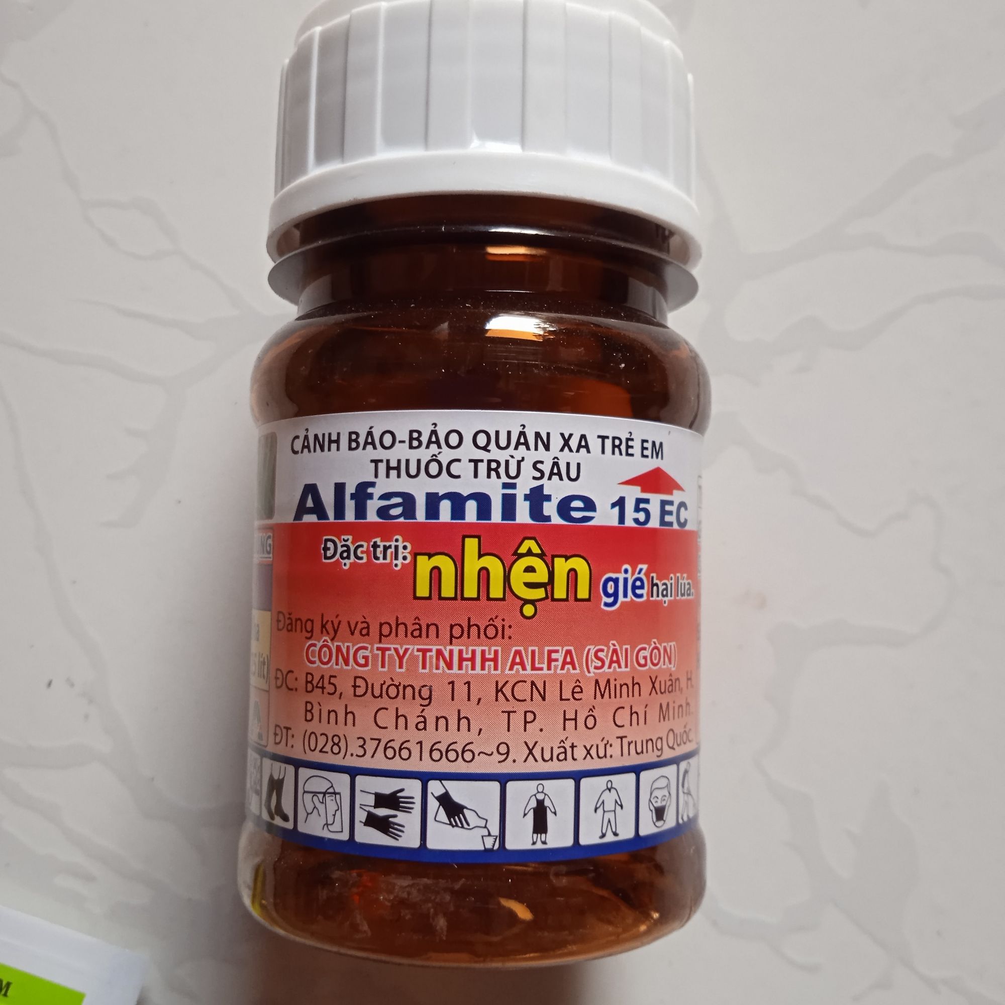 Alfamite 15EC Thuốc trừ nhện đỏ nhện gié (chai 100ml)