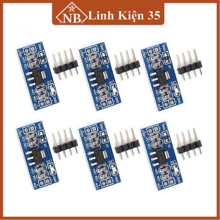 Module AMS1117 3V3 INPUT 4V5 - 7VDC điện áp ổn định, đa dụng