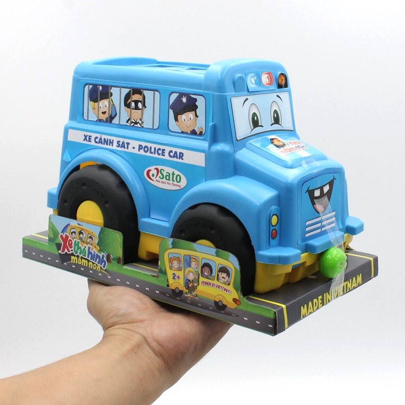 Xe Thả Hình Sato15 - Màu Xanh Dương