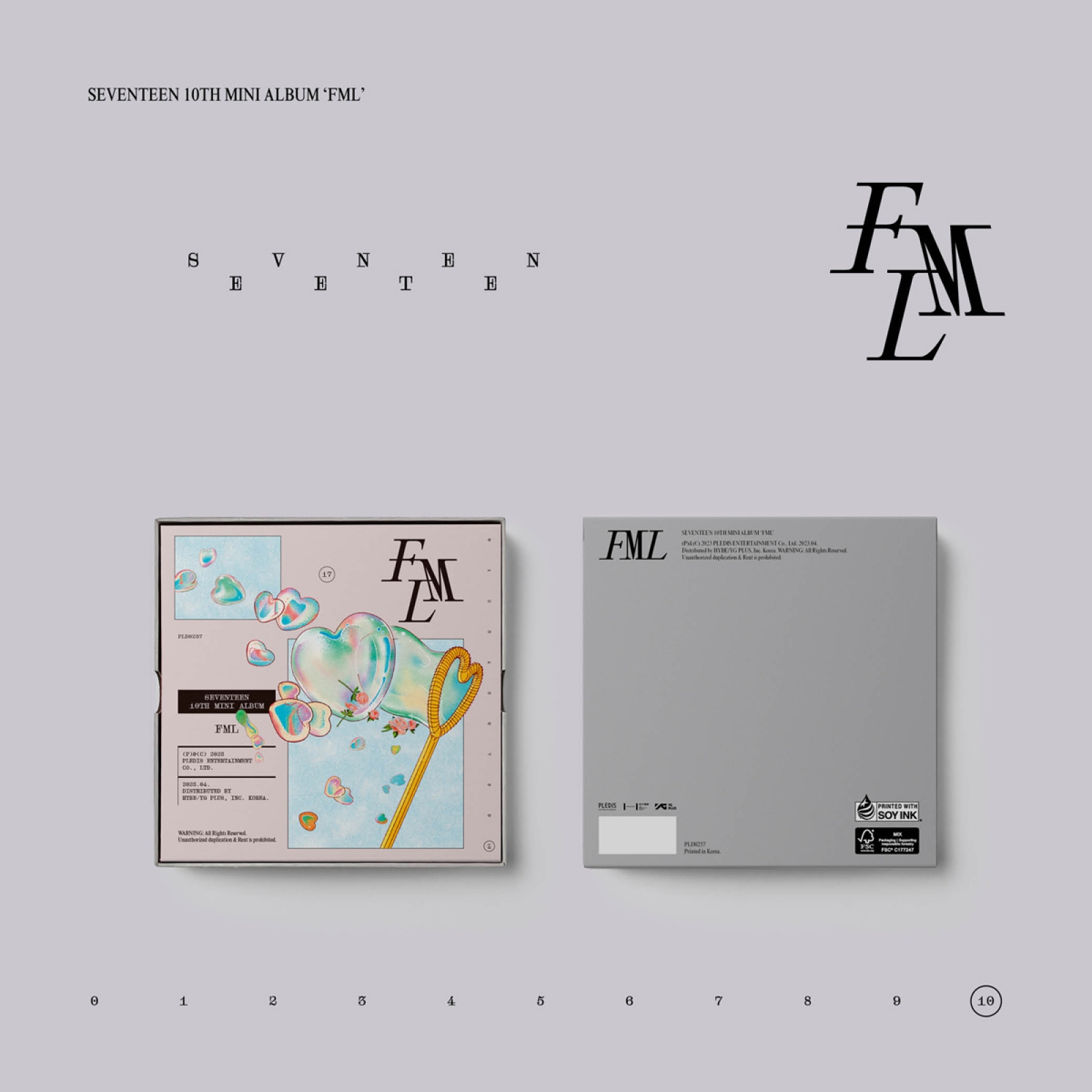 SEVENTEEN – 10th Mini Album [FML] Cửa Hàng KPOP