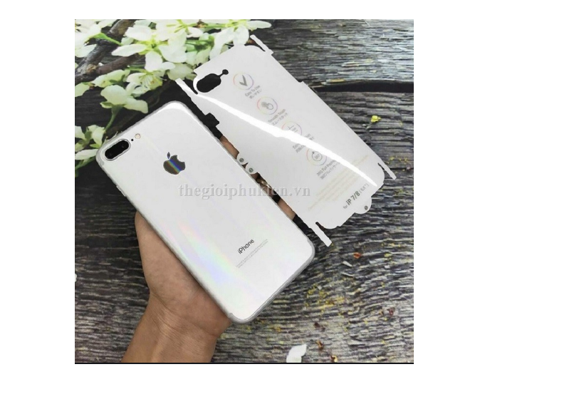 Miếng Dán PPF măt sau full viền cho iPhone 7 plus, 8 plus