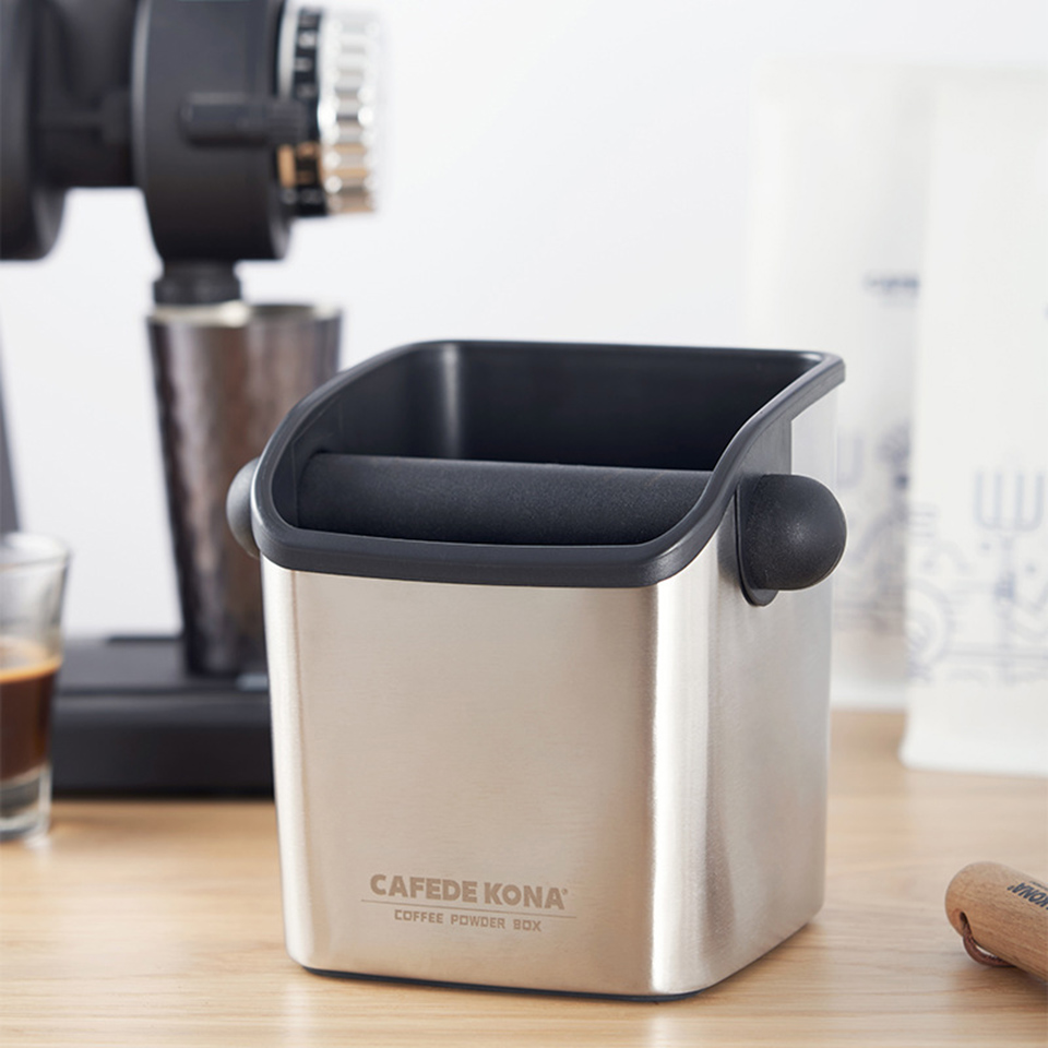 Hộp đập bã cà phê dạng đứng Cafede Kona