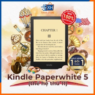 Trả góp 0% Kindle Paperwhite 5 Gen 11th 2021 NEW 100% - Đèn Vàng - Màn thumbnail