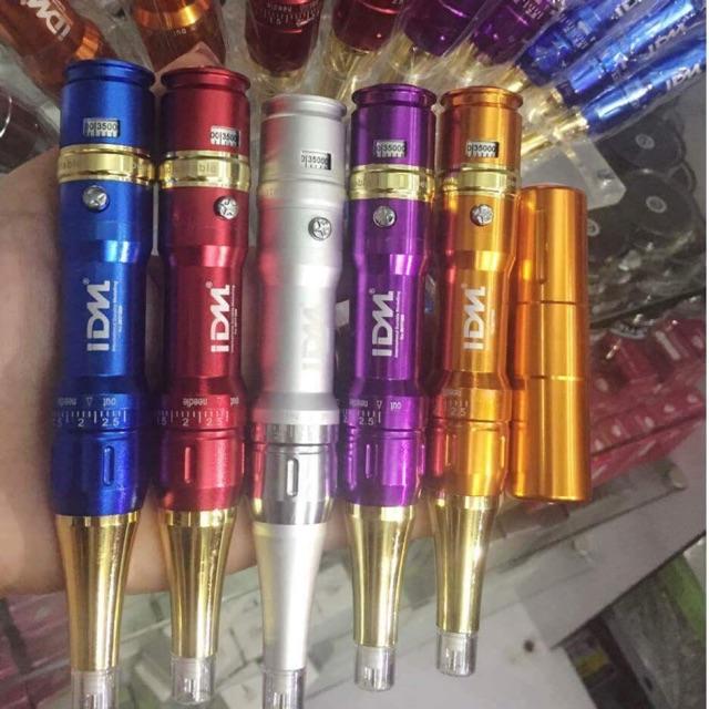 [HCM]Máy xăm tích điện IDM có kèm pin phụ