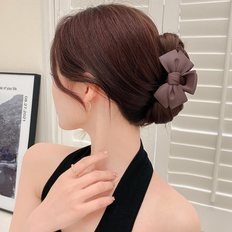 Kẹp Tóc Nơ Dễ Thương Phong Cách Hàn Quốc